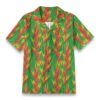 Heliconia Exotic Bloom Tropical Floral Hawaiian Shirt