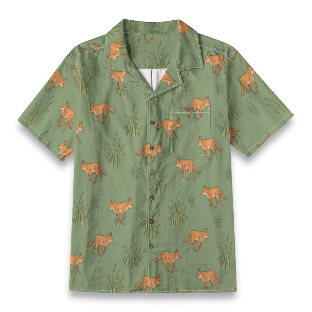 Dhole Wild Pack Nature Tropical Shirt
