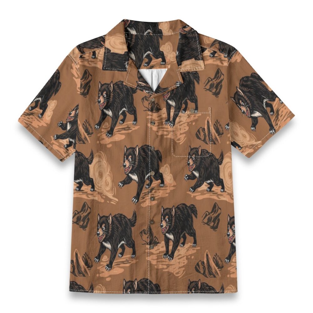 Tasmanian Devil Wild Earth Tropical Shirt