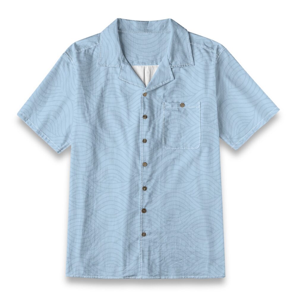 Marine Ripples Calm Ocean Island Shirt